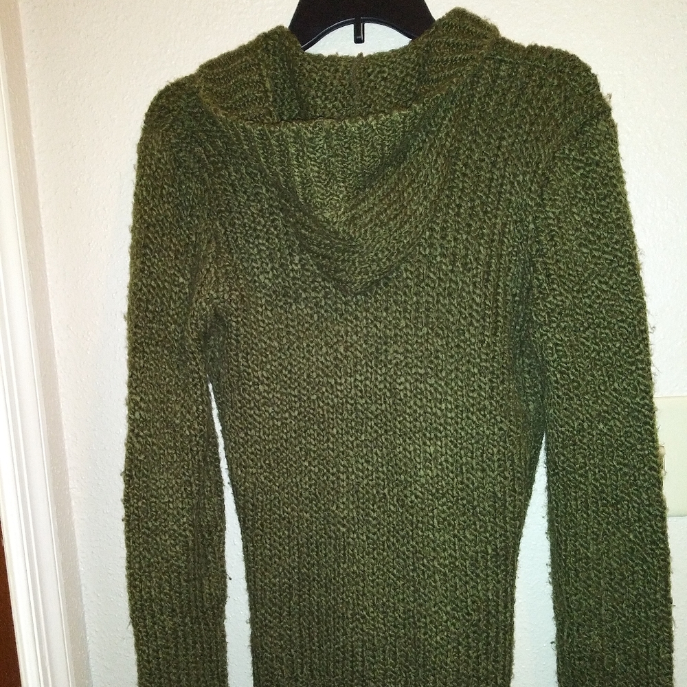 52 Weekends Green Sweater - Picture 2 of 3